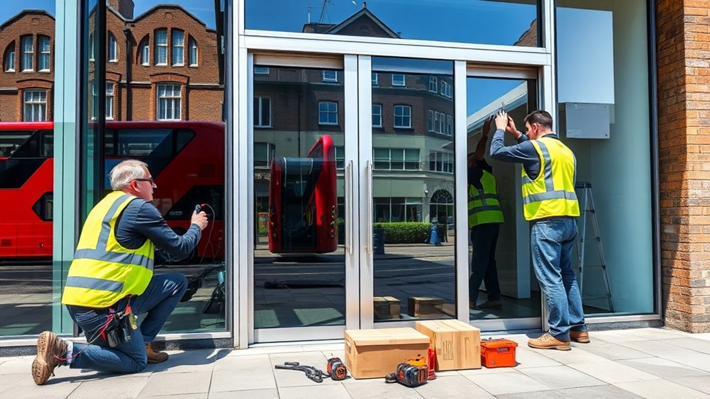Automatic Door Installation Enfield