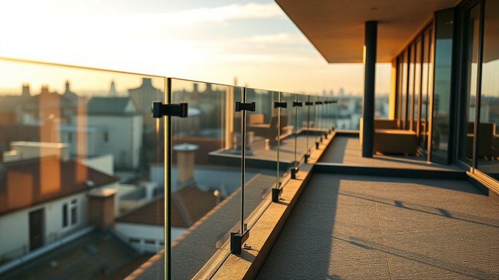 Terrace Glass Balustrades Enfield